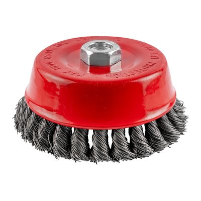 Wire Cup Brush Twisted 125mmxm14 Blister